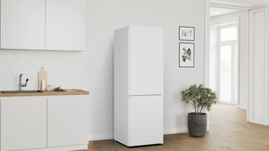 Bosch Jääkaappi-pakastin yhdistelmä KGN362WDF (valkoinen)