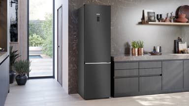 Siemens Jääkaappi-pakastin yhdistelmä KG39NAXCF (black inox-antifingerprint)