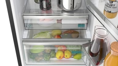 Siemens Jääkaappi-pakastin yhdistelmä KG39NAXCF (black inox-antifingerprint)