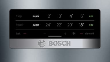 Bosch Jääkaappi-pakastin yhdistelmä KGN49XLEA (inox look)