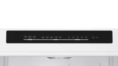 Bosch Jääkaappi-pakastin yhdistelmä KGN39VXCT (black inox-antifingerprint)
