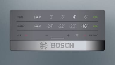 Bosch Serie 4 jääkaappipakastin KGN397LEQ (Inox)