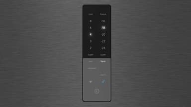 Siemens Jääkaappi-pakastin yhdistelmä KG39NAXCF (black inox-antifingerprint)