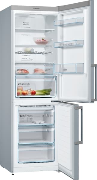 Bosch Serie 4 jääkaappipakastin KGN36XLER (Inox)