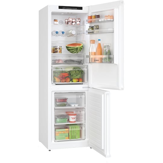 Bosch Jääkaappi-pakastin yhdistelmä KGN362WDF (valkoinen)