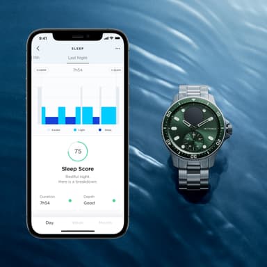 Withings ScanWatch Horizon älykello 43 mm (vihreä)