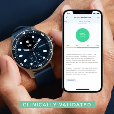 Withings ScanWatch Horizon älykello 43 mm (sininen)