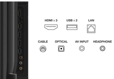 TCL 75'' P735 4K LED Google älytelevisio