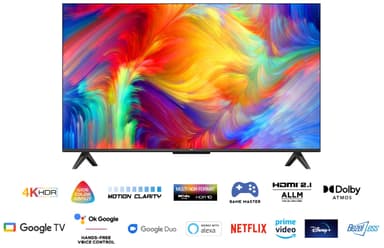 TCL 43   P830 4K LED Google älytelevisio