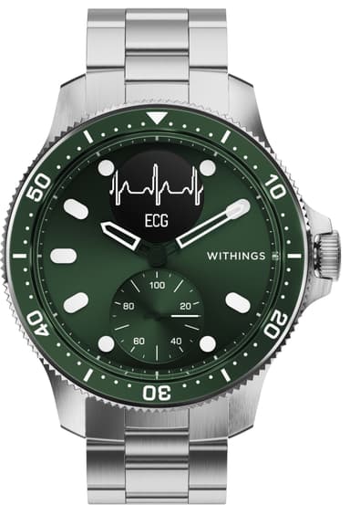 Withings ScanWatch Horizon älykello 43 mm (vihreä)
