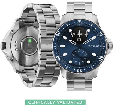 Withings ScanWatch Horizon älykello 43 mm (sininen)