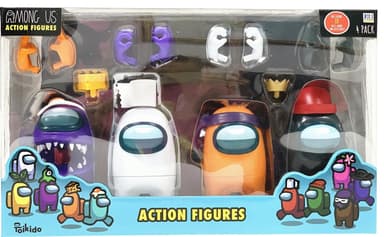 Play Among Us Action figuuripakkaus (4 kpl)