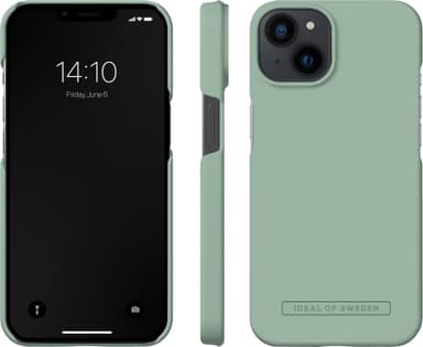 iDeal of Sweden Seamless iPhone 13 suojakuori (sage green)
