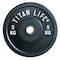 Titan Life PRO Rubber Bumper Plate, Levypainot Bumper 5 kg