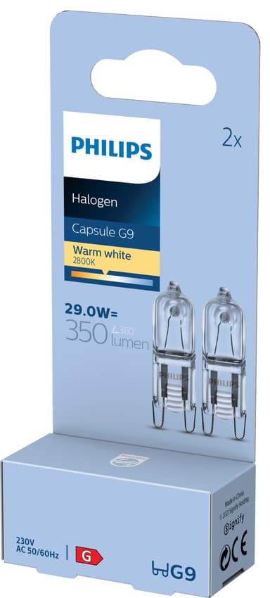Philips halogeenilamppu G9 8719514334618
