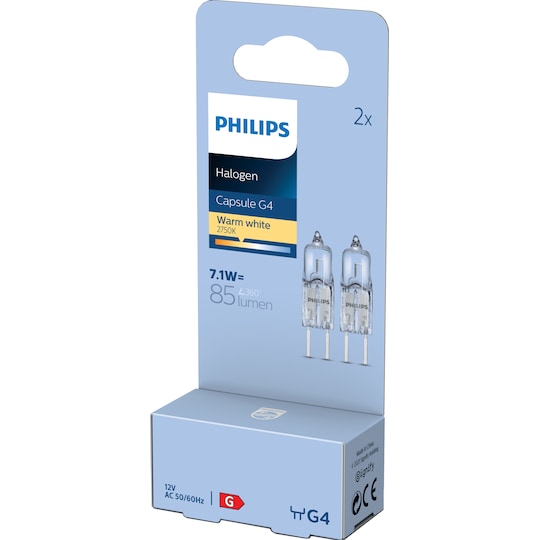 Philips halogeenilamppu G4 8719514334793