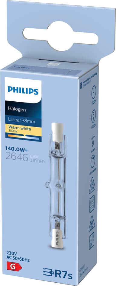Philips halogeenilamppu R7 8719514390102