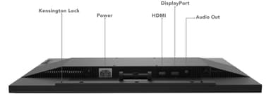 Lenovo L24q-35 23,8" näyttö (musta)