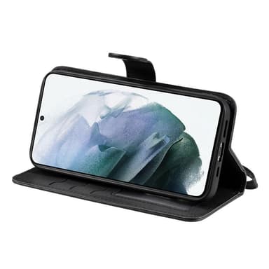SKALO Samsung S22 Magneettinen kuori/lompakko ""2 in 1"" - - Musta