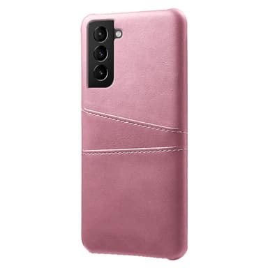 SKALO Samsung S22 PU-nahkainen Korttikotelo - Ruusukulta