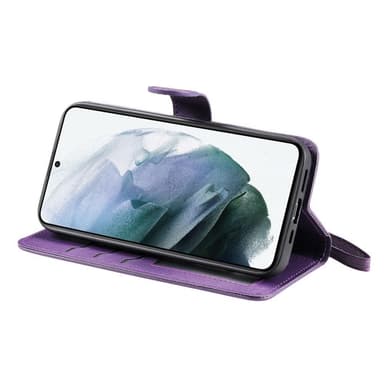 SKALO Samsung S22 Magneettinen kuori/lompakko ""2 in 1"" - - Violetti