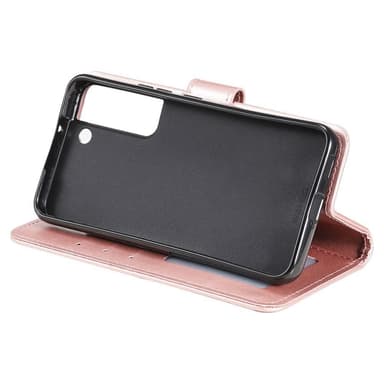 SKALO Samsung S22+ Mandala lompakkokotelo - Ruusukulta - Ruusukulta