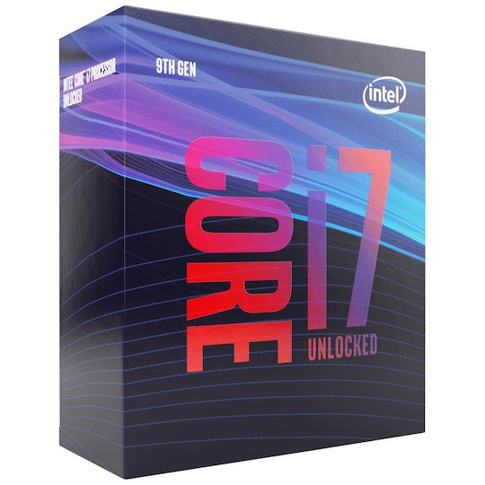 Intel Core i7-9700K prosessori (box)