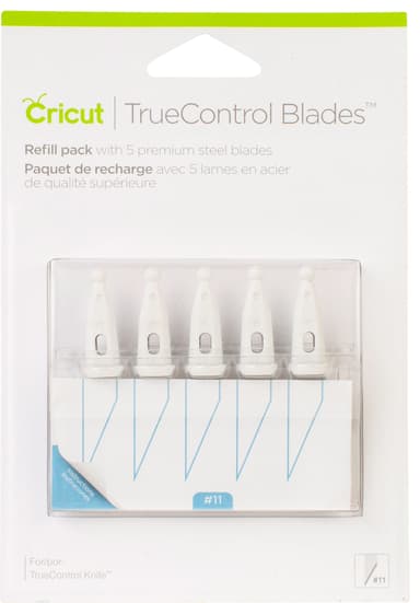 Cricut TrueControl veitsen vaihtoterät (5 kpl)