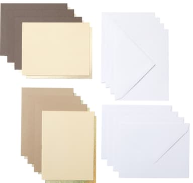 Cricut Joy Cut-Away kortti A2 8 kpl (neutraali)