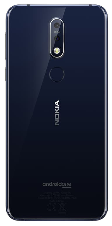 Nokia 7.1 älypuhelin (sininen)