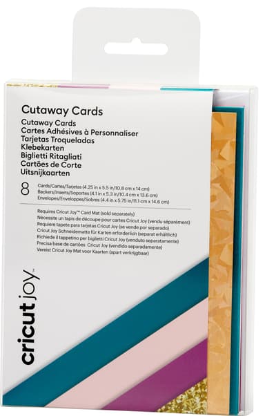 Cricut Joy Cut-Away kortti A2 8 kpl (kukkakimppu)