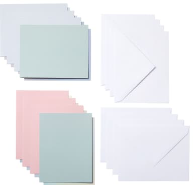 Cricut Joy Cut-Away kortti A2 8 kpl (pastelli)