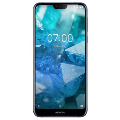 Nokia 7.1 älypuhelin (sininen)