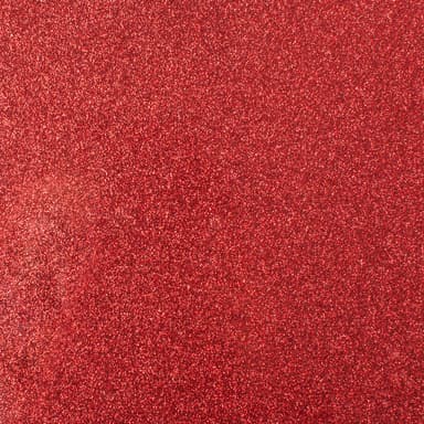 Cricut Iron-On Glitter arkki 30x48 cm (punainen)