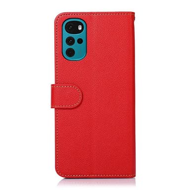 KHAZNEH puhelimen kansi Motorola Moto G22/Moto E32s 4G - punainen/musta