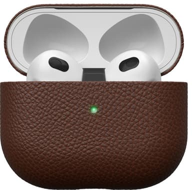 PodSkinz Artisan AirPods 3 kotelo (luonnollinen ruskea)
