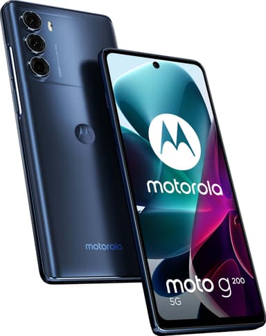 Motorola Moto G200 älypuhelin 8/128GB (sininen)