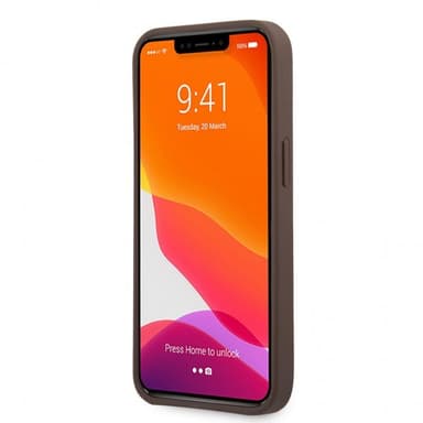 Guess iPhone 13 Kuori Big Logo Ruskea