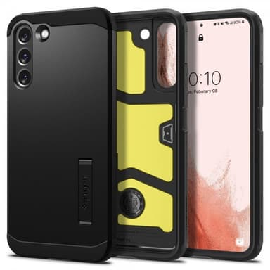 Samsung Galaxy S22 Kuori Tough Armor Musta
