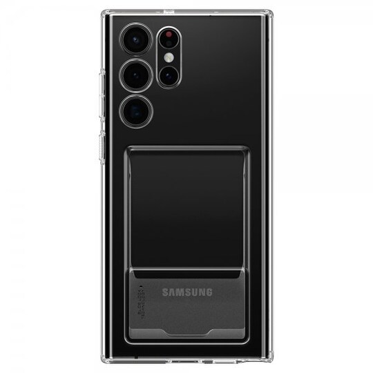 Samsung Galaxy S22 Ultra Kuori Crystal Slot Crystal Clear