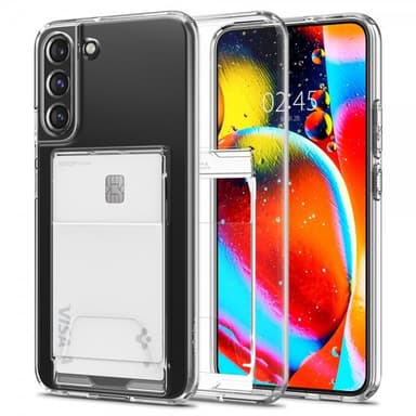 Spigen Samsung Galaxy S22 Plus Kuori Crystal Slot Dual Crystal Clear
