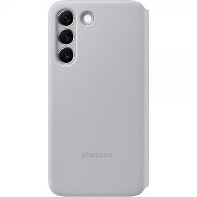 Samsung Original Galaxy S22 Plus Kotelo Smart LED View Cover Light Gray