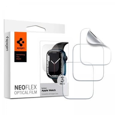 Spigen Apple Watch 45mm Näytönsuoja Neo Flex 3-pack