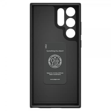 Spigen Samsung Galaxy S22 Ultra Kuori Thin Fit Musta
