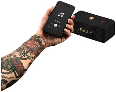 Marshall Emberton II langaton kaiutin (musta/messinki)