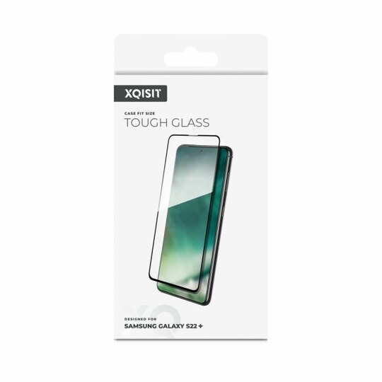 XQISIT Samsung Galaxy S22 Plus Näytönsuoja Tough Glass E2E