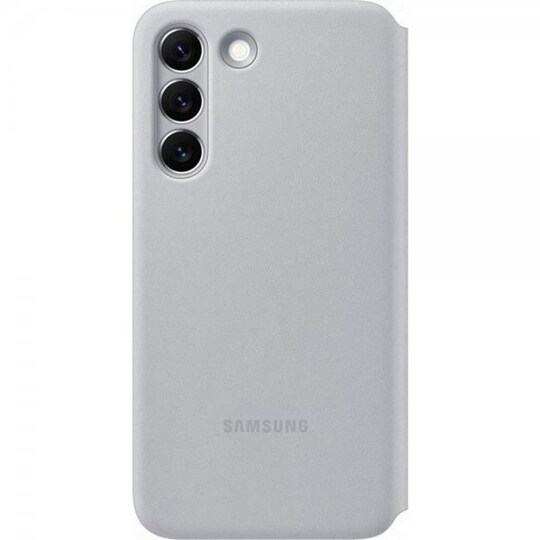 Original Galaxy S22 Kotelo Smart LED View Cover Light Gray