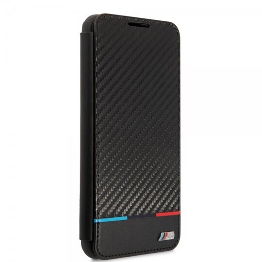 Samsung Galaxy S21 FE Kotelo Tricolor Stripe Carbon Musta