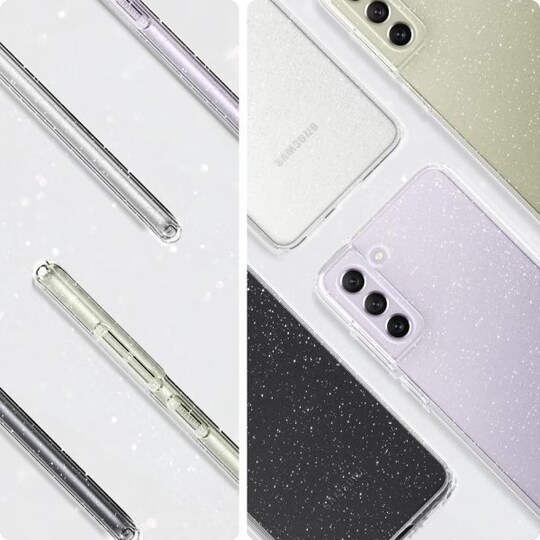 Samsung Galaxy S21 FE Kuori Liquid Crystal Glitter Crystal Quartz