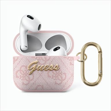 Guess AirPods 3 Kuori 4G Script Rosa